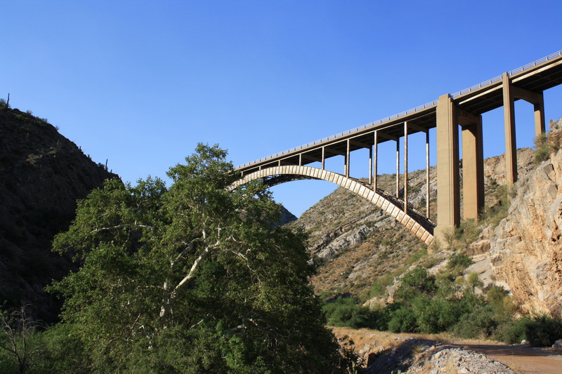 Superior, AZ: Queen Creek Bridge