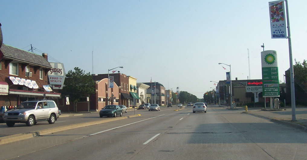 St. Joseph, MI Main Street, Downtown. photo, picture, image (Michigan