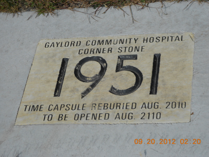 Gaylord, MN: Time capsule