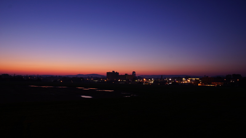 Allentown, PA: skyline from Trexler Middle School park