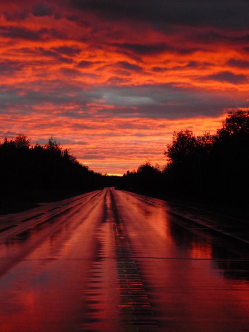 Marquette, MI: M-28 Sunset