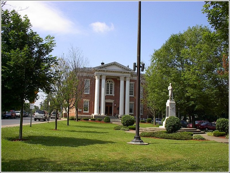 Pulaski, NY The Oswego County courthouse. photo, picture, image (New