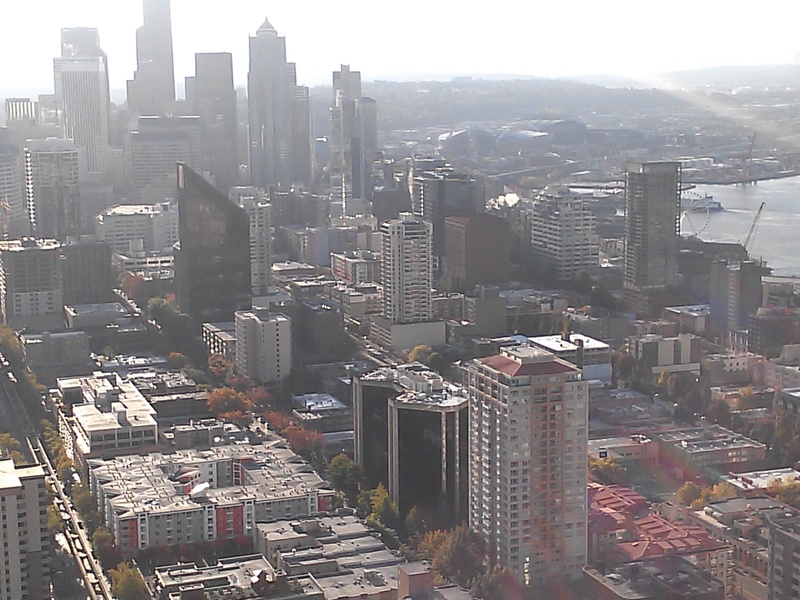 Seattle, WA: Downtown Seattle from the Space Needle