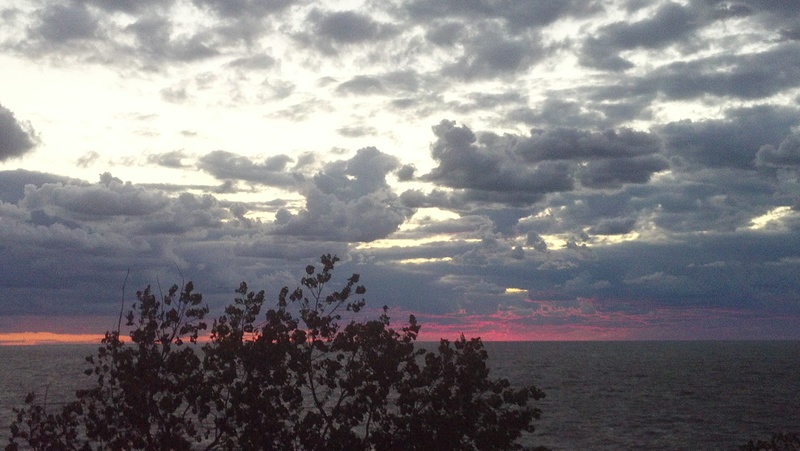 Willowick, OH: Lake Erie Sunset - After the Storm!