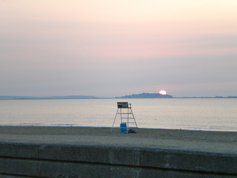 Revere, MA: Sunrise on Revere Beach
