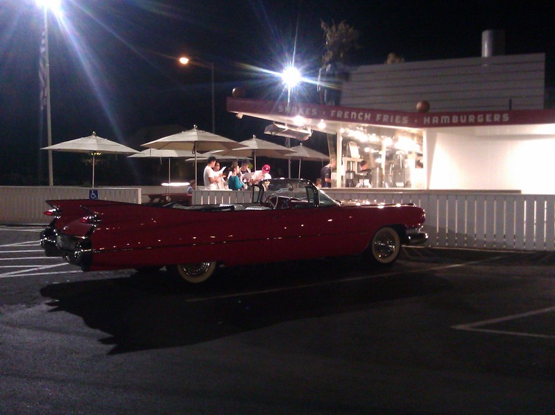 St. Helena, CA: Iconic Car Parked Outside of Iconic Eatery in St.Helena