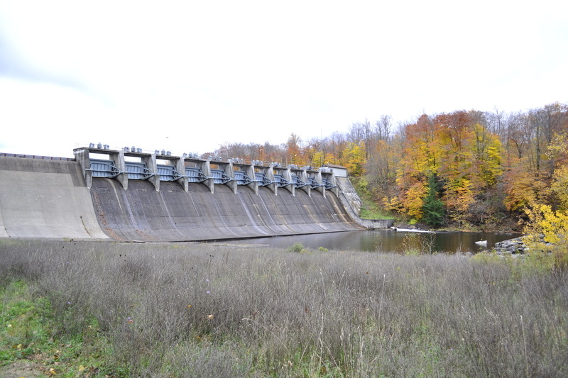 Orwell, NY: The Dam on the upper Res.