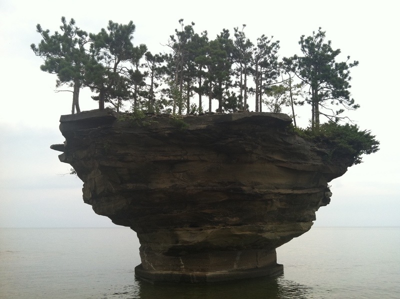 Port Austin, MI: Turnip rock