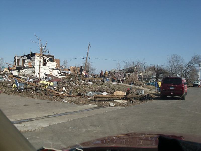 Harveyville, KS: After the Harveville tornado