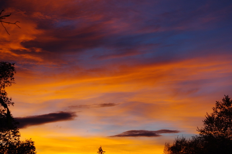 Yakima, WA: Fire in the Sky