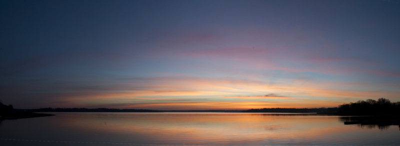 White Bear Lake, MN: Sunrise Panorama