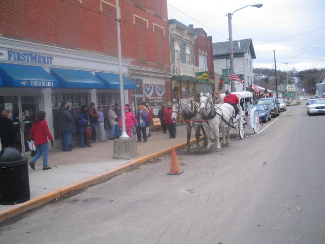 Loudonville, OH: Downtown Loudonville During 2006 Winter Fest