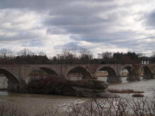 Waterville, OH: Old Bridge in Waterville