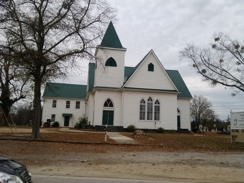 Hampton, GA: historic Hampton church