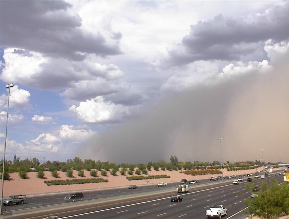 Mesa, AZ : Dust storm over Mesa Sept 1, 2005 photo, picture, image ...