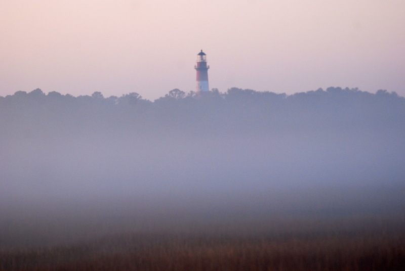 Chincoteague, VA: Assateague Lighthouse - Winter Dawn