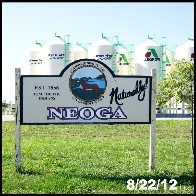 Neoga, IL: City Sigh North Route 45 near I-57