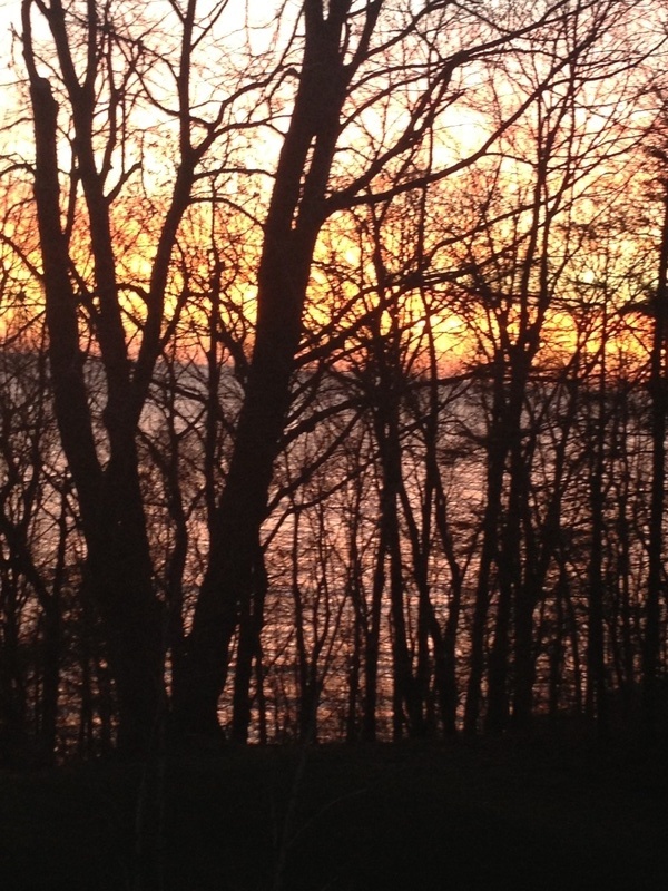Mequon, WI: Sunrise along Lake Michigan