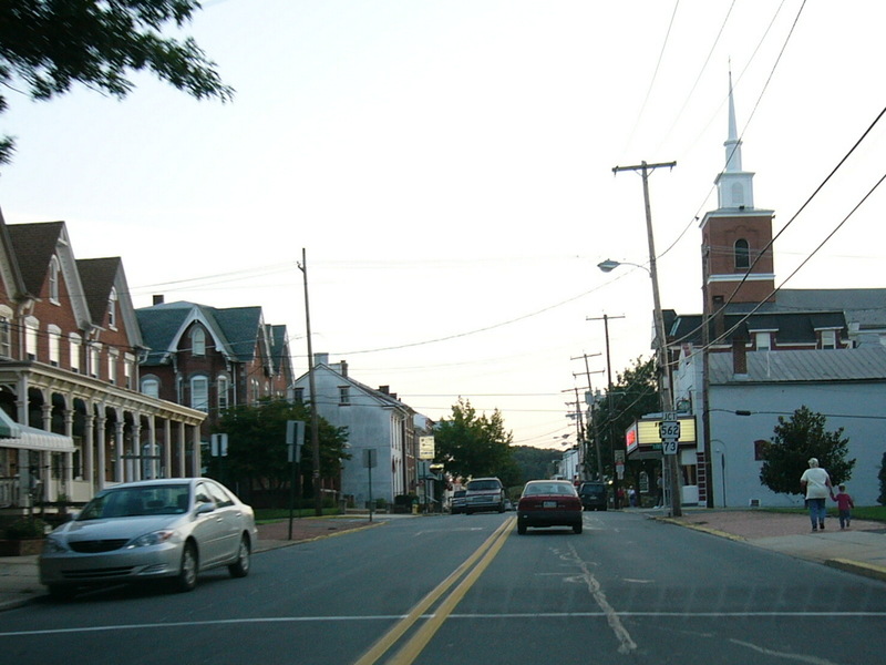 Boyertown, PA: view towards boyertown intersection