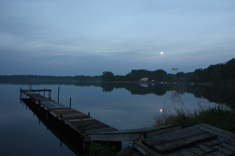 Little Canada, MN: Early morning at Gervais Lake May 2012