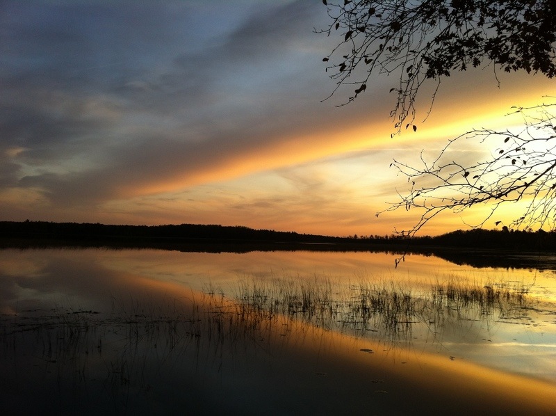 Emily, MN : Sunset on Dahler Lake in Emily, MN photo, picture, image ...