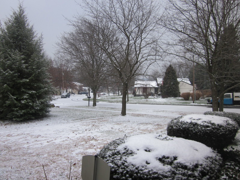 Wooster, OH: Lemar Dr. Wooster, Ohio A white Christmas 12- 24 -12