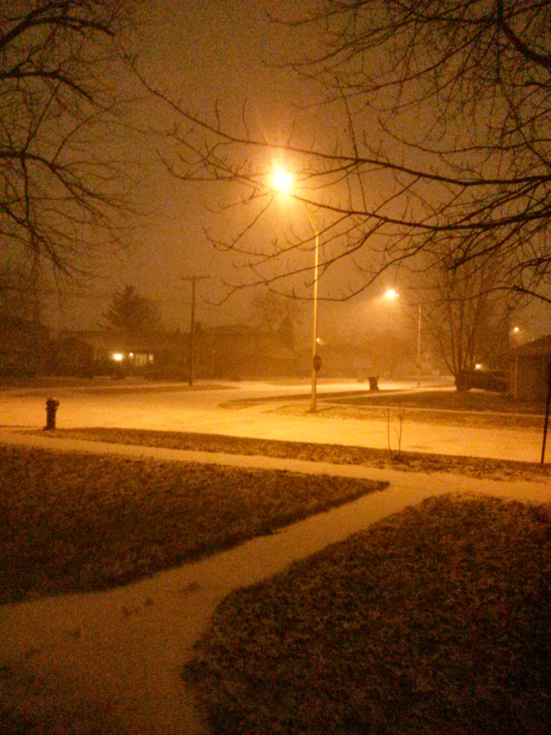 Burbank, IL: snow day