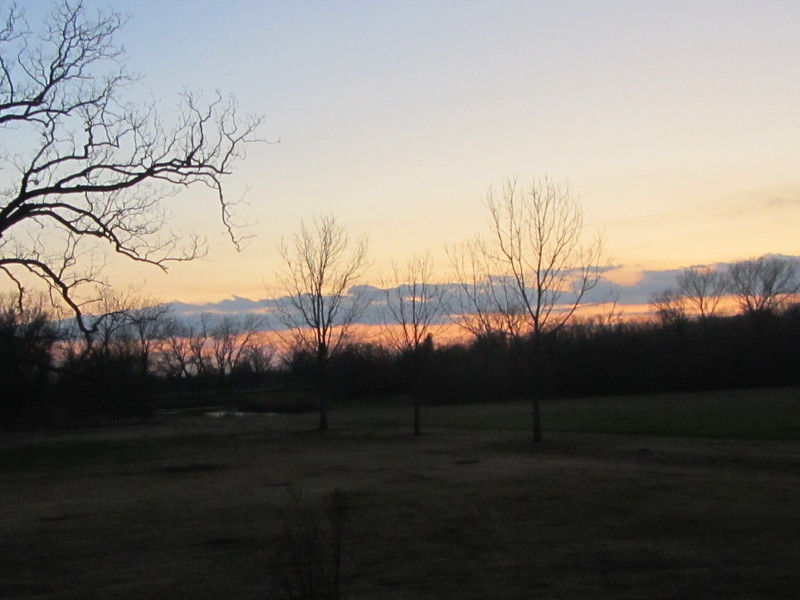 Brookshire, TX: Sunset on Fm 1458