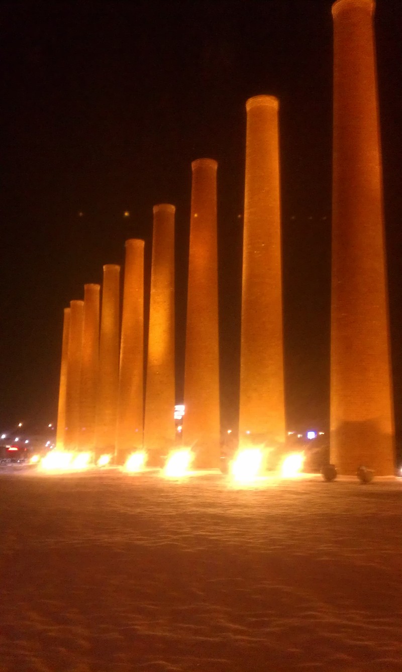 Homestead, PA: Homestead Smoke Stacks, in Jan. snow on the ground makes everything even that more beautiful.