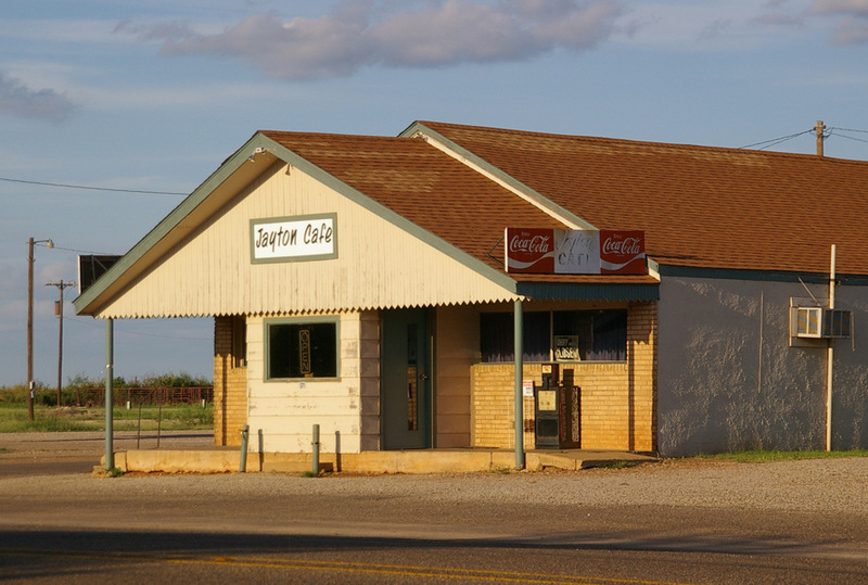 Jayton, TX: JAYTON CAFE has operated at this location since the 1950s.