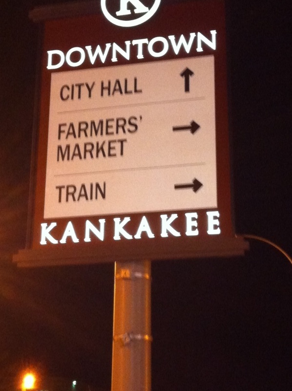 Kankakee, IL: New signs in downtown Kankakee