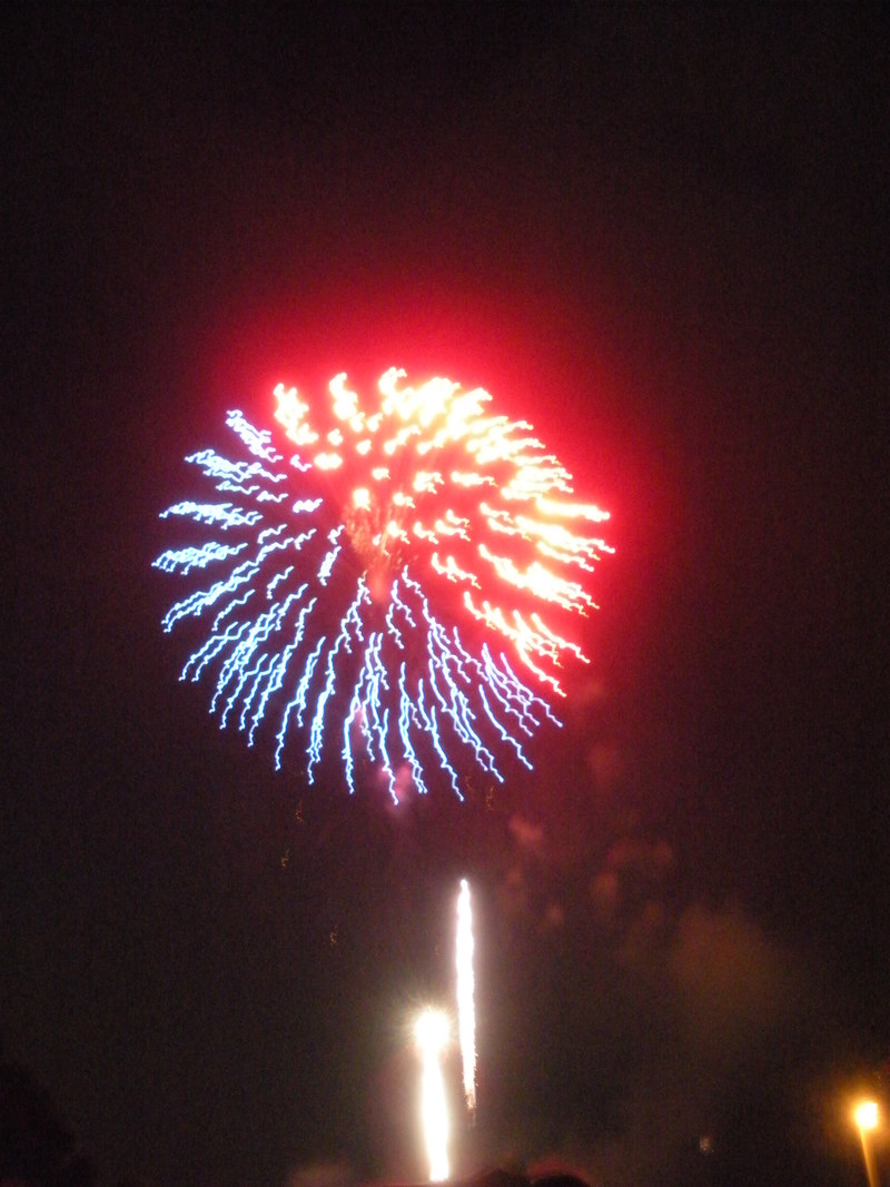 Greencastle, PA: Huge Fireworks Display at High School During Old Home Week!