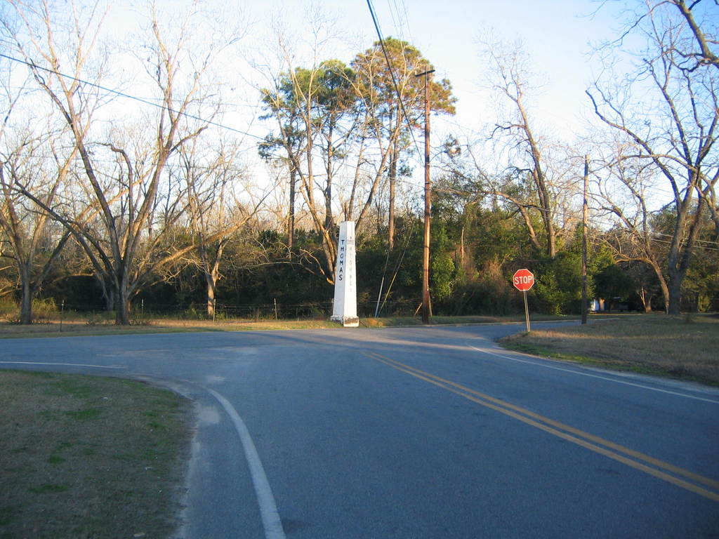 Meigs, GA Old Dixie Highway Thomas County Marker, Meigs,