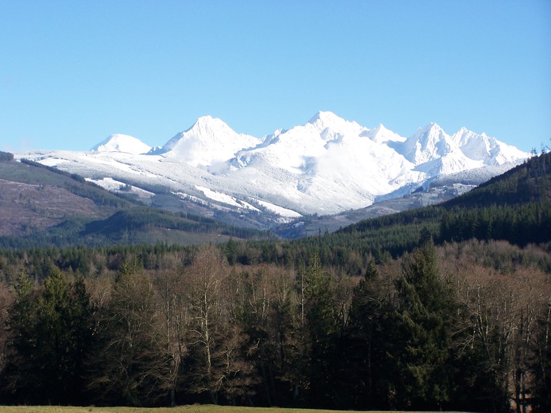 Deming, WA: Twin Sister Mtns on Rte 9 Deming, Wa