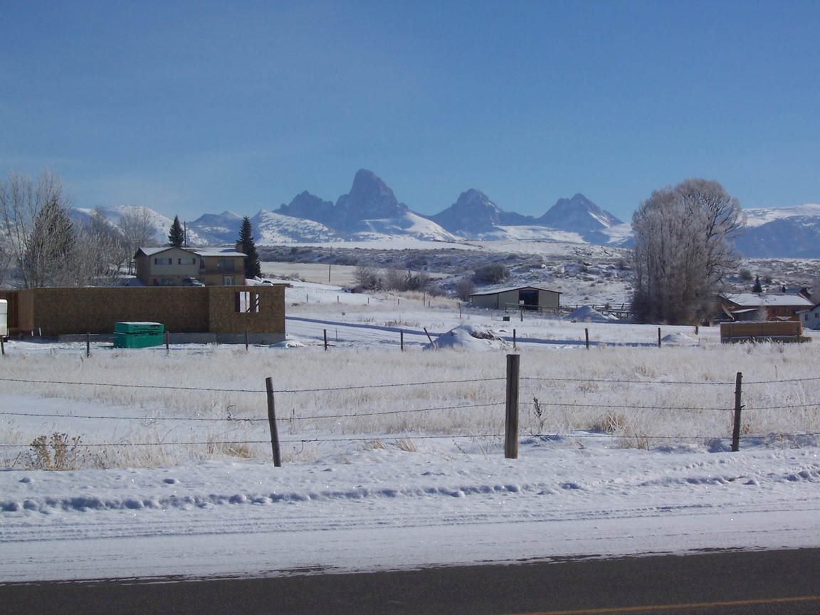 Tetonia, ID View of the Tetons from Tetonia photo, picture, image