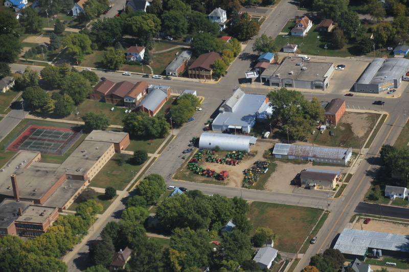 Kiester, MN: City of Kiester, Mn (Aerial)