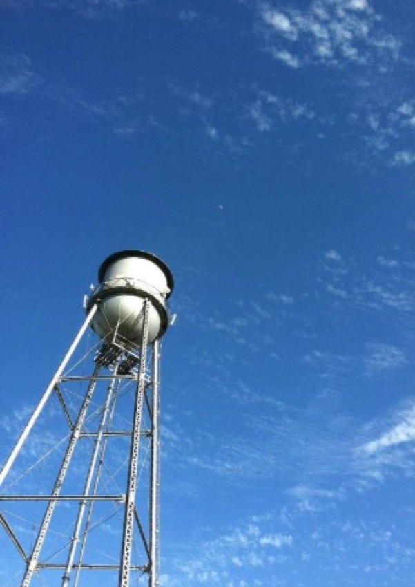 Maypearl, TX: Beautiful clear sky looking towards downtown