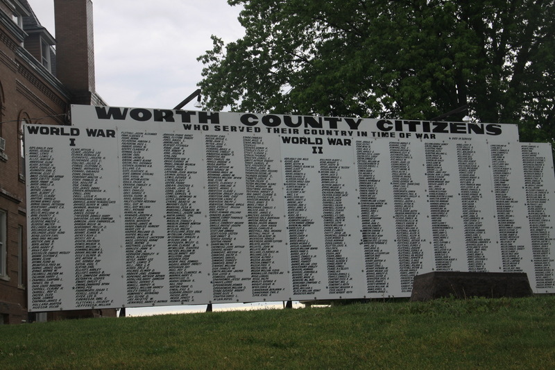 Grant City, MO: The Grant City Citizen War Memorial