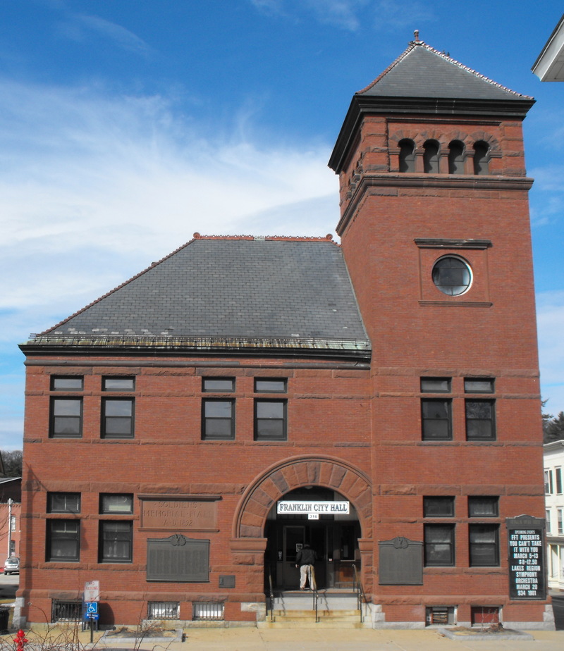 Franklin, NH : Franklin City Hall and Opera House photo, picture, image ...