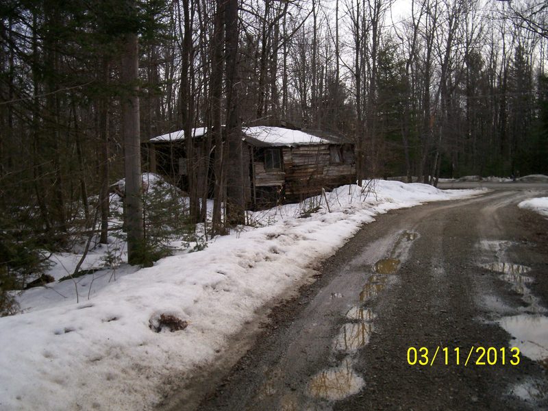 Lowell, ME View in the driveway on Dicks Lane, Rt. 188 Lowell Maine 3