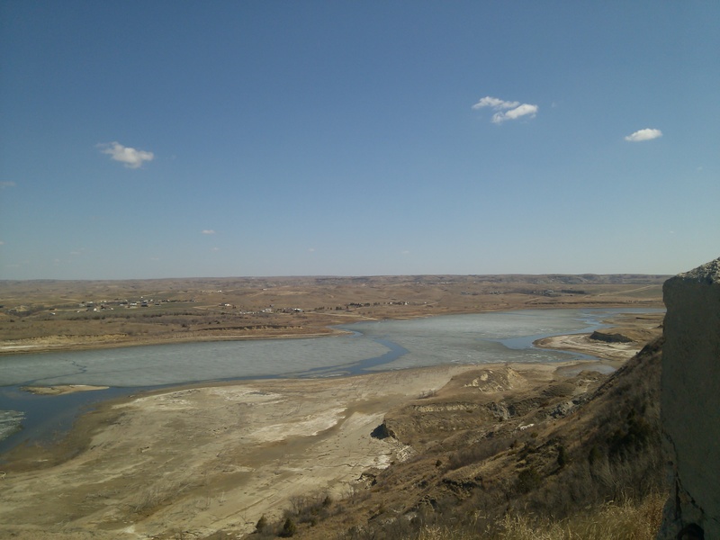 New Town, ND First view this Ga Girl saw in New Town ND photo