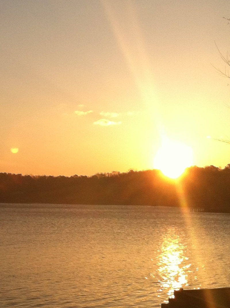 Dadeville, AL: Sunrise on Lake Martin near Chuck's Marina