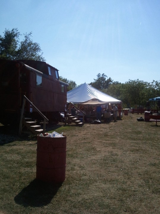 Upland, IN depot park photo, picture, image (Indiana) at