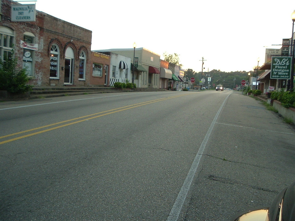 Saltillo, MS: Main Street, Saltillo, Mississippi