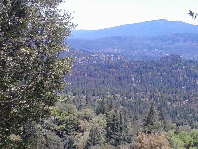 Idyllwild, CA: view from the hill