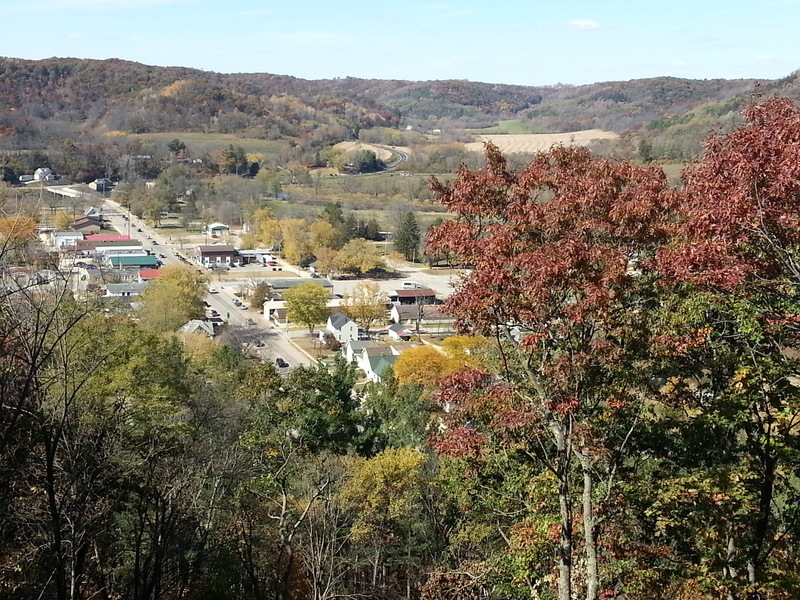 Gays Mills, WI: Scenic view of Gays Mills WI taken with my Galaxy S3 cellphone