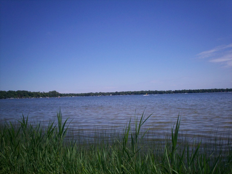 Bass Lake, IN: Bass Lake on July,4,2008