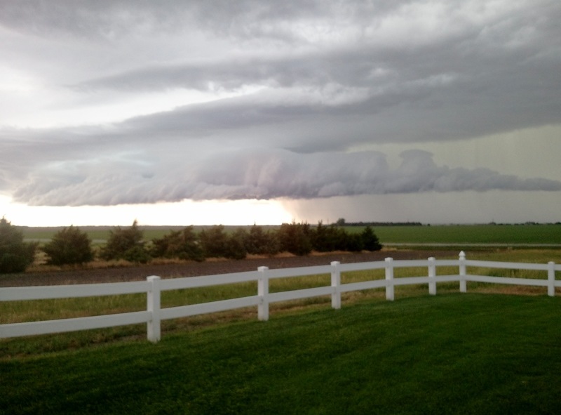 Roseland, NE Late Spring storm clouds over Roseland photo, picture