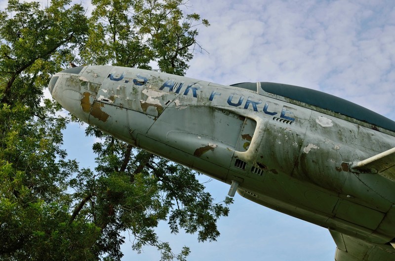 Willacoochee, GA: Historic war plane - Please visit www.DeBuskPhoto.com to attend a digital photography workshop