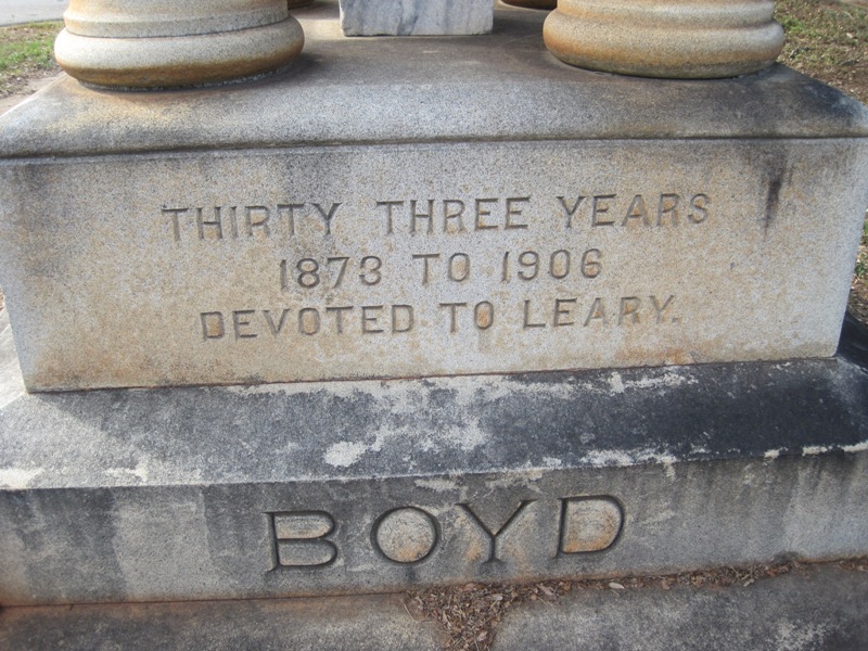 Leary, GA: Philip Edward Boyd Memorial in Leary, GA